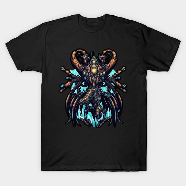 Spider Orc Machine T-Shirt by gblackid